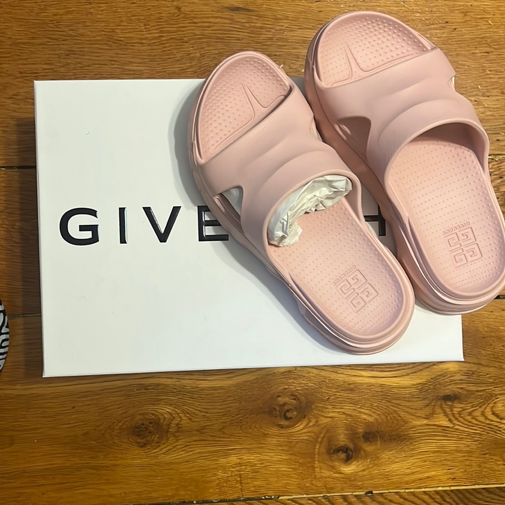 Givenchy Blush Pink Marshmallow Sandals